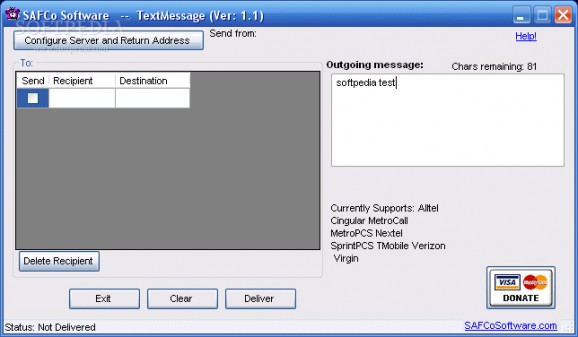 Textmessage screenshot