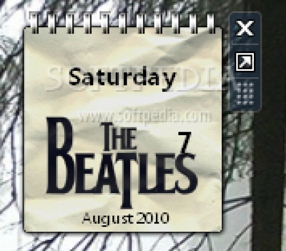 The Beatles Calendar screenshot
