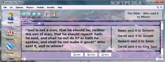 The Bible - Who said it to Whom screenshot