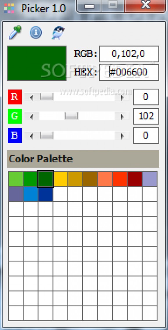 The Color Picker screenshot
