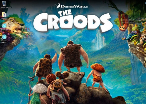 The Croods Theme screenshot