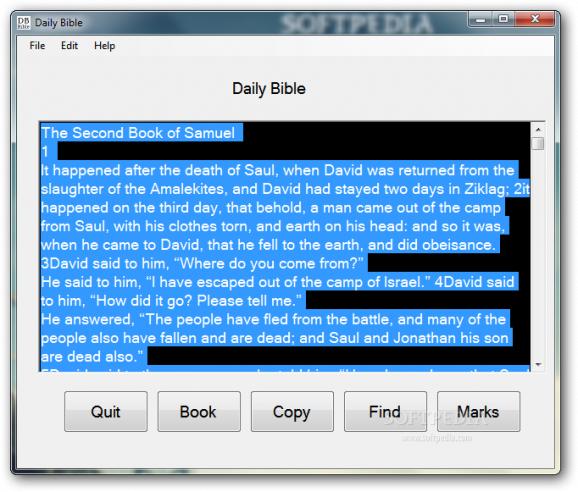 The Daily Bible screenshot
