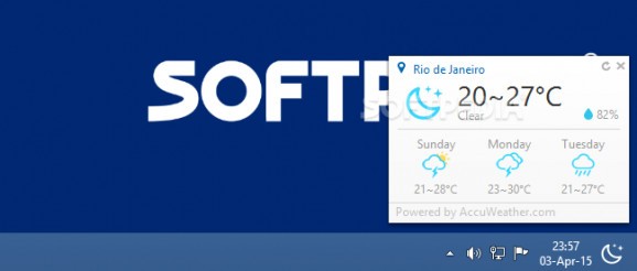 The Desktop Weather screenshot