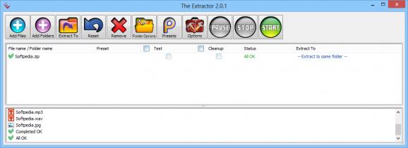 The Extractor screenshot