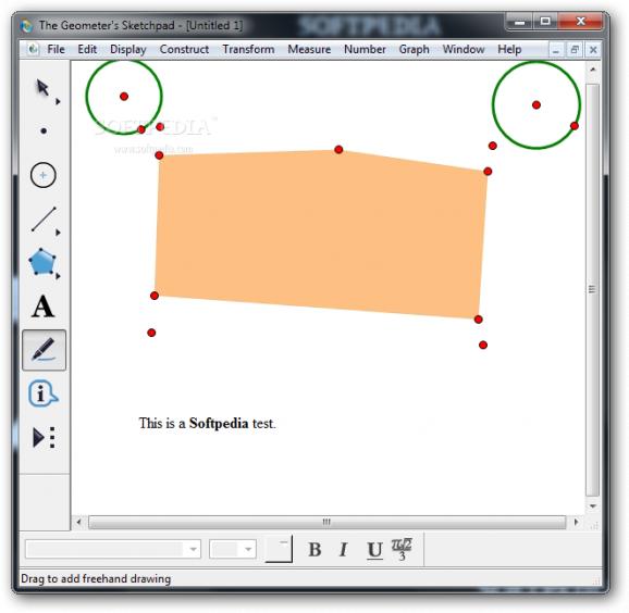 The Geometer's Sketchpad screenshot