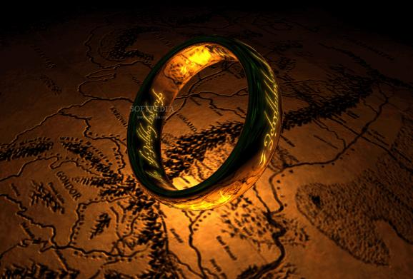 The Lord of the Rings: The One Ring 3D Screensaver screenshot