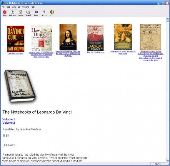The Notebooks of Leonardo Da Vinci screenshot