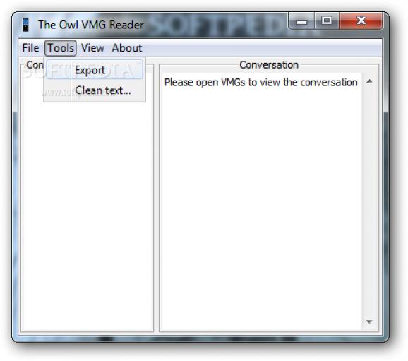 The Owl VMG Reader screenshot