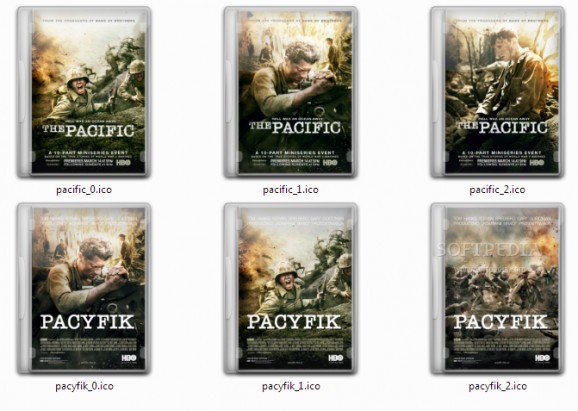 The Pacific DVD Case Pack screenshot