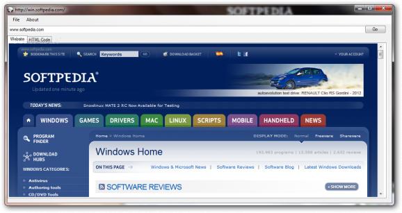 The Procker Browser screenshot