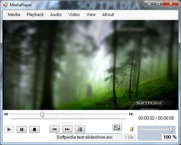The Sark Media Player screenshot