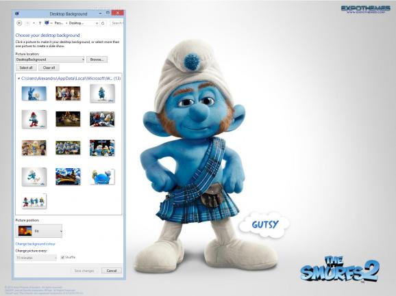 The Smurfs 2 Theme screenshot