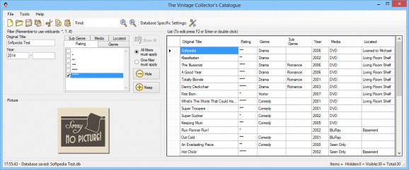 The Vintage Collector's Catalogue screenshot