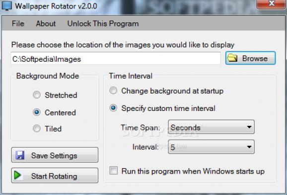 Wallpaper Rotator screenshot