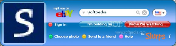TheSlurps eBay "Browse your Photo" Desktop Widget screenshot