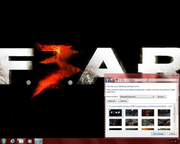 Theme F.E.A.R 3 screenshot