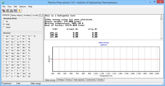 Thermo-Prop screenshot