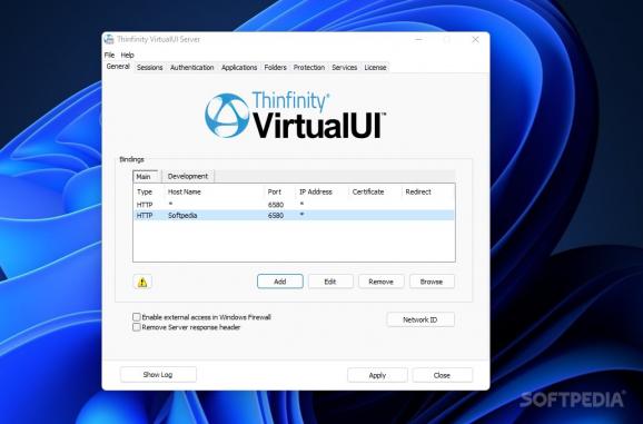 Thinfinity VirtualUI screenshot