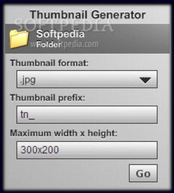 Thumbnail Generator screenshot