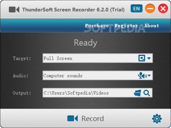ThunderSoft Screen Recorder screenshot