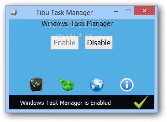 Tibu Task Manager screenshot