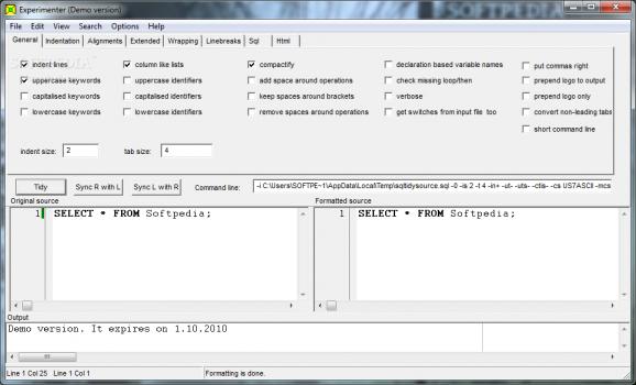 Tidycode Pl Sql Formatter screenshot