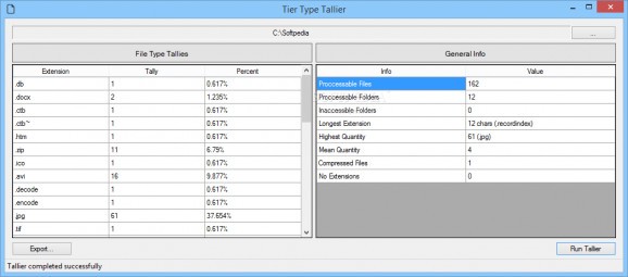 Tier Type Tallier screenshot