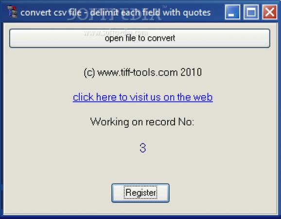 CSV Converter screenshot
