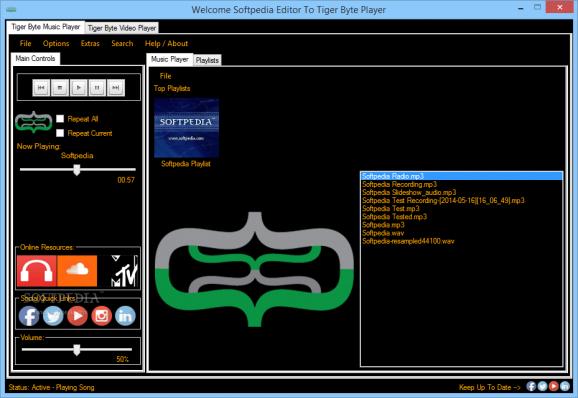 Tiger Byte Media Player screenshot