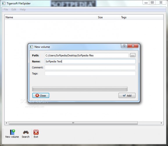 Tigersoft FileSpider screenshot