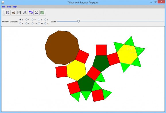 Tilings with Regular Polygons screenshot