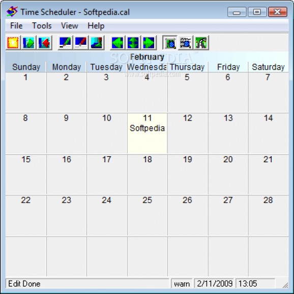 Time Scheduler screenshot