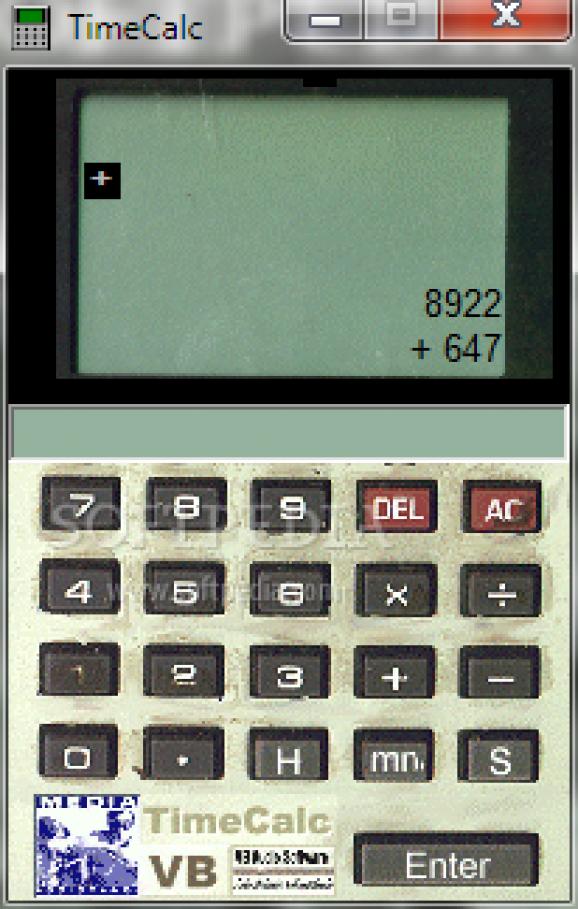TimeCalc screenshot