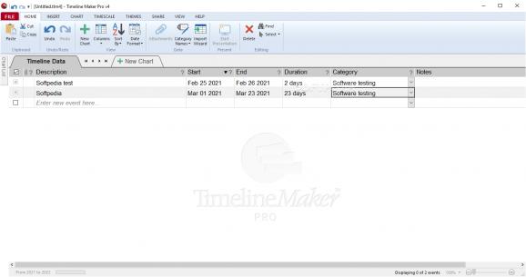 Timeline Maker Professional screenshot