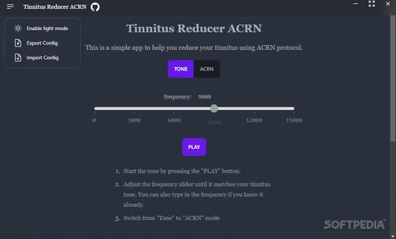 Tinnitus Reducer ACRN screenshot