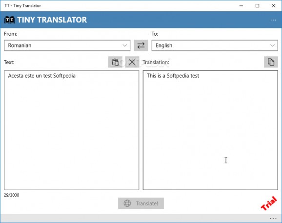 Tiny Translator screenshot