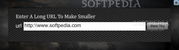 Tiny URL screenshot
