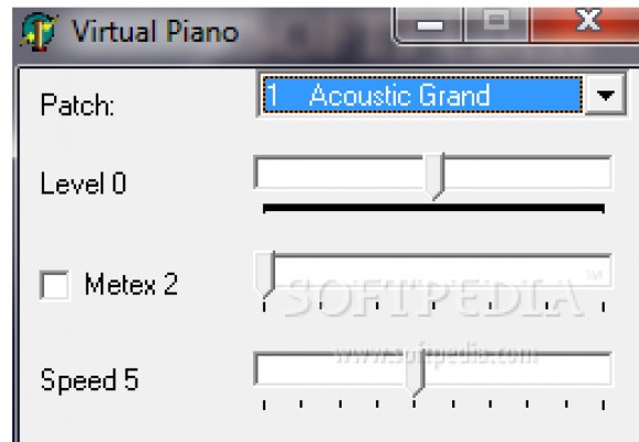 Tiny Virtual Piano screenshot