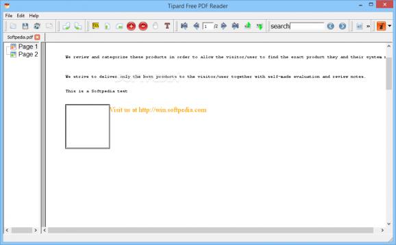 Tipard Free PDF Reader screenshot