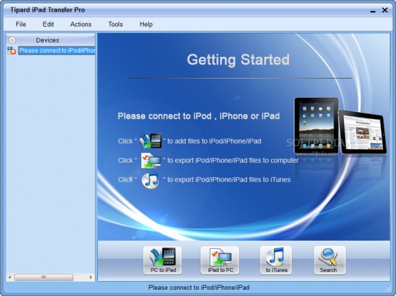 Tipard iPad Transfer Pro screenshot