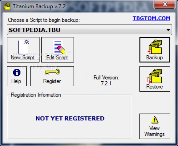Titanium Backup screenshot