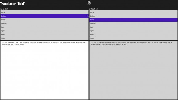Toki for Windows 8 screenshot
