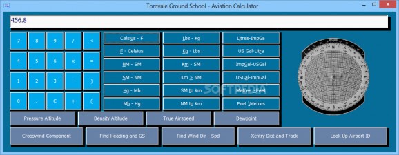 Tomvale Ground School - Aviation Calculator screenshot