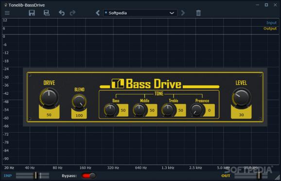 ToneLib BassDrive screenshot