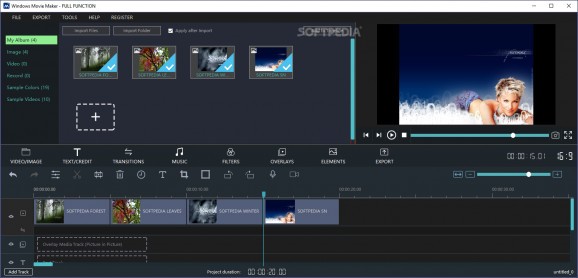 TopWin Movie Maker screenshot