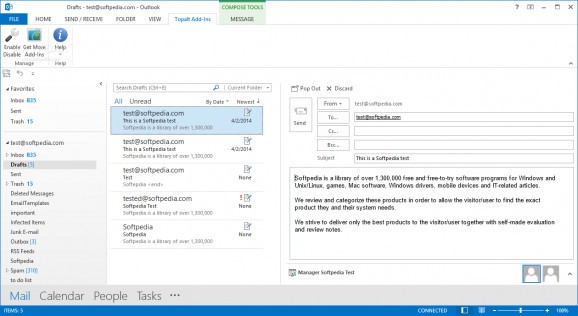 Topalt Reply Reminder for Outlook screenshot