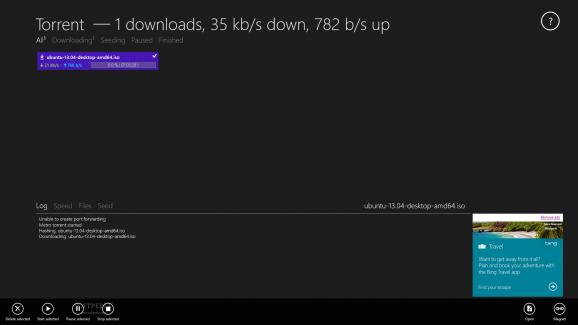 Torrent for Windows 10.8.1 screenshot