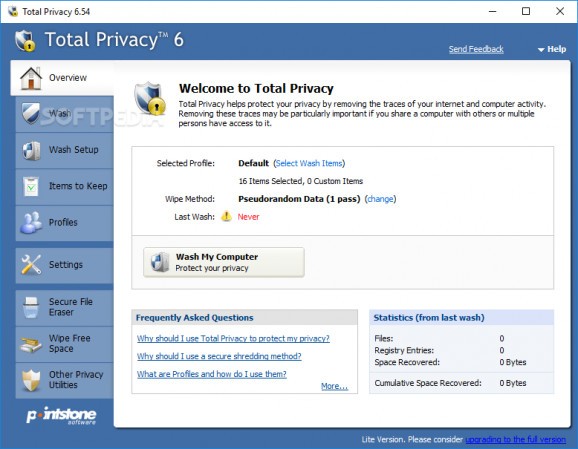 Total Privacy screenshot