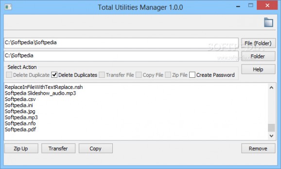 Total Utilities Manager screenshot