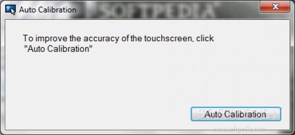 Touch Screen Auto Calibration screenshot